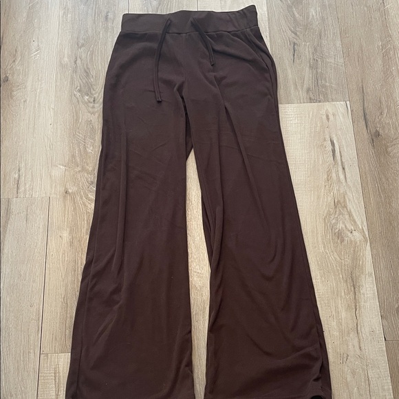 unbranded Pants - Brown BBL Flared pants